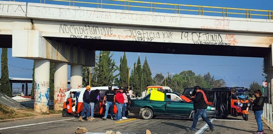 Continúan los bloqueos para exigir la liberación de Guadalupe Díaz Pantoja