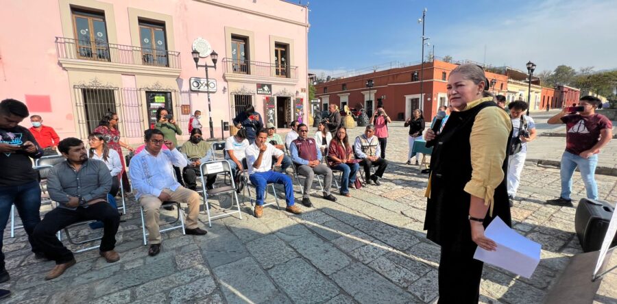 Ayuntamiento de Oaxaca de Juárez realiza una disculpa pública a Markoa Vásquez