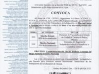Se movilizará la Sección XXII en los próximos días