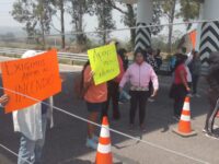 Pobladores de Mazaltepec exigen ayuda por incendio forestal
