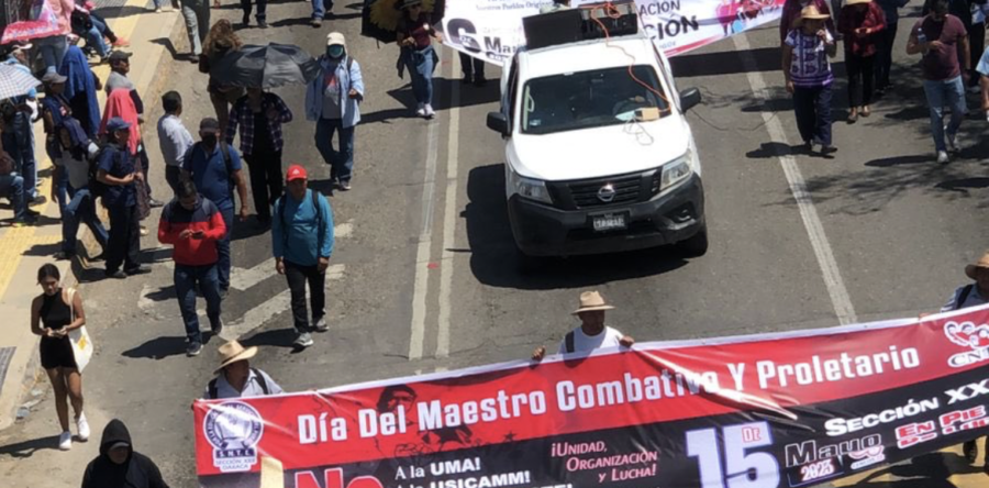 CNTE rechaza el aumento salarial de 8.2% que anunció AMLO