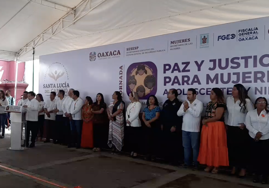 Llega a Santa Lucía del Camino la jornada de Paz y Justicia para Mujeres, Adolescentes y Niñas