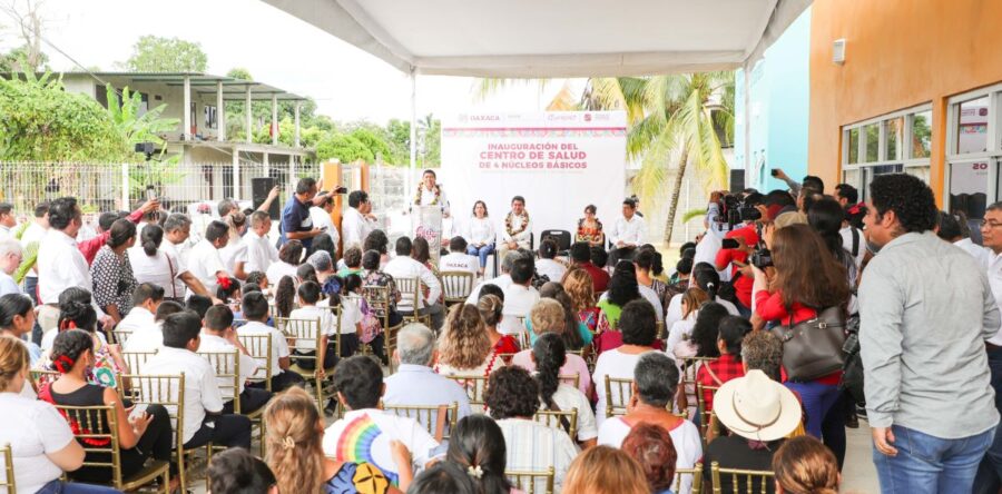 San Bartolo, Tuxtepec cuenta con un nuevo Centro de Salud de 4 Núcleos Básicos