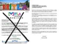 Reprueban actuar de Luis Mitla, comunidad le muestra su rechazo
