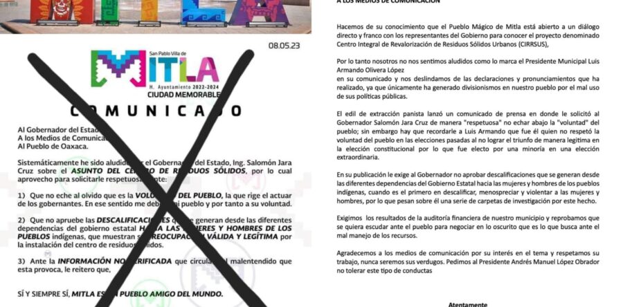 Reprueban actuar de Luis Mitla, comunidad le muestra su rechazo