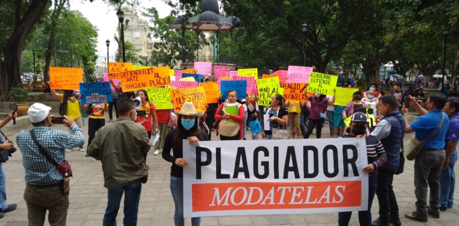 Denuncian a la tienda de Modatelas por el plagio de bordados