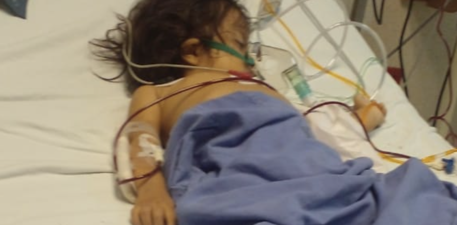 Solicitan donadores de sangre y de plaquetas para la niña Jasmíz