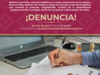 Fortalece Secretaría de Honestidad mecanismos de recepción de denuncias contra actos de corrupción