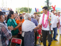 Continúa Salomón Jara impulsando la transformación en Valles Centrales