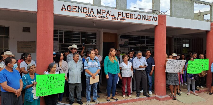 Exigen que se garantice el servicio de agua potable en Pueblo Nuevo