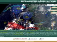Entrada de la onda tropical número 11 continuará ocasionando lluvias