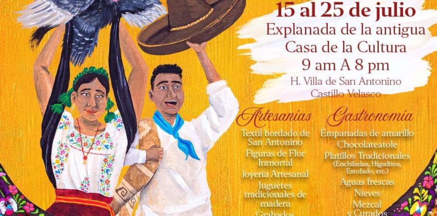 Anuncian la Expo Feria Artesanal y Gastronómica 2023 en San Antonino Castillo Velasco