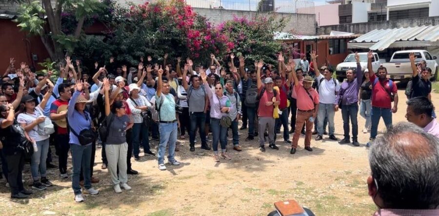 Con diálogo y concertación, firman contrato colectivo de trabajo CSEIIO y SUTCSEIIO