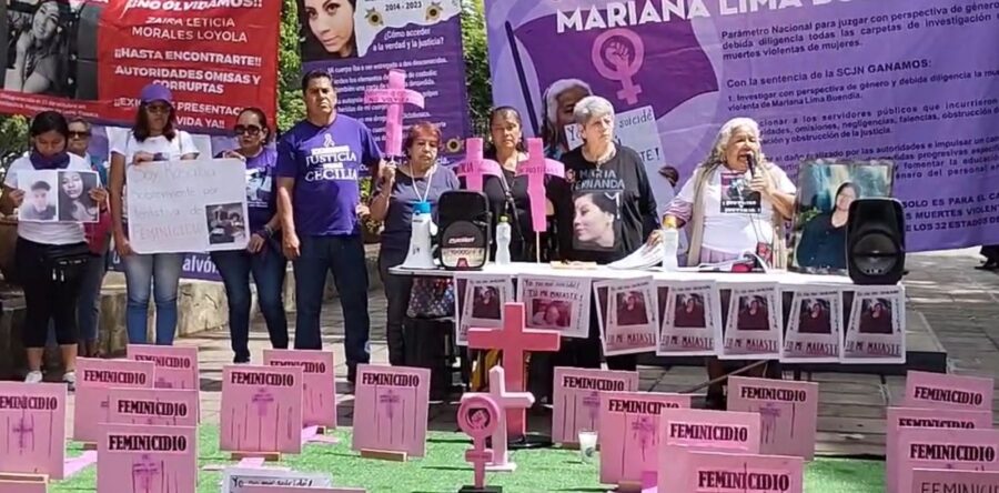 Arribó a Oaxaca la Caravana Nacional en torno a la sentencia de Mariana Lima Buendía