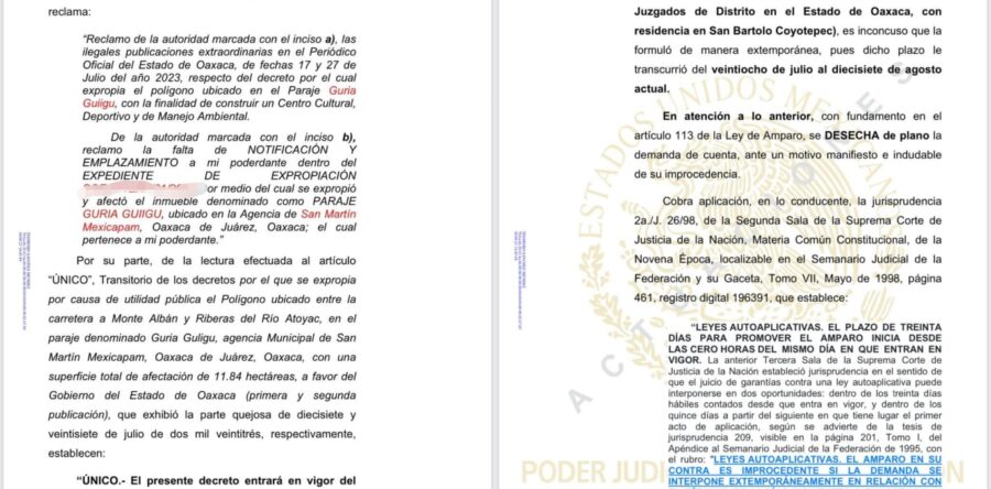 Juez Federal desecha amparo de “polémico” abogado que pretendia  echar abajo expropiación de terrenos de fabrica de triplay que decretó Jara