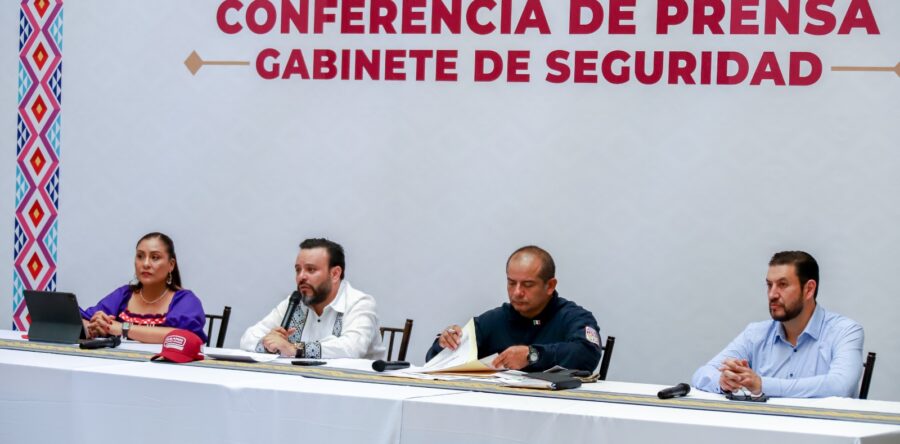 Informan Sego, SESESP y SSPC avance de la estrategia Nacional de Seguridad Pública en Oaxaca