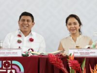 Avanza la transformación de la Costa, anuncia Salomón Jara 12 mdp para Candelaria Loxicha