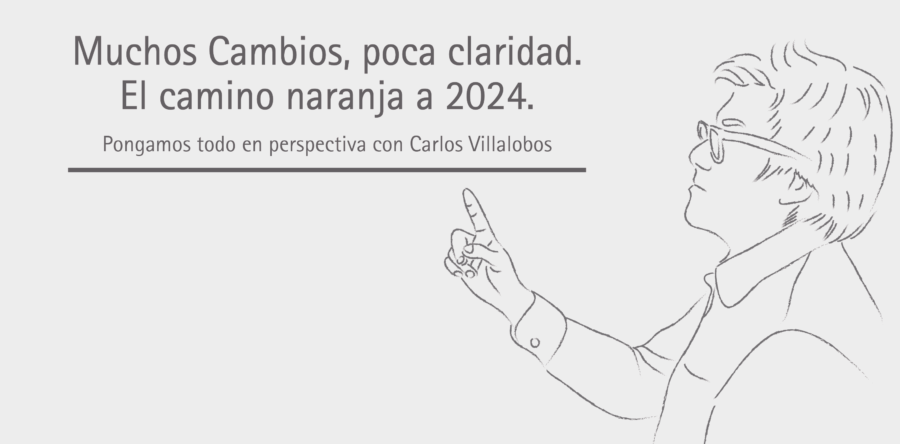 Muchos Cambios, poca claridad. El camino naranja a 2024 || Carlos Villalobos