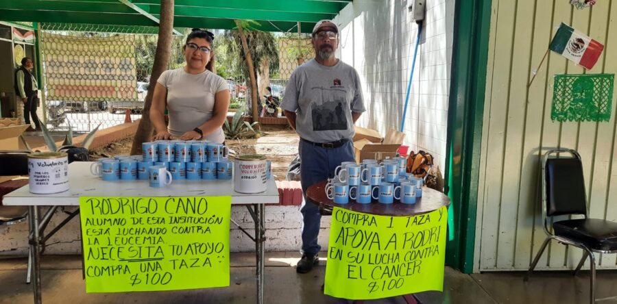 Con la venta de tazas buscan recaudar fondos para Rodrigo