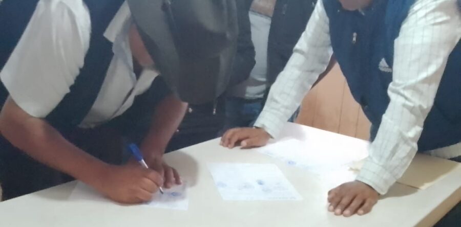 Con intervención de la Sego, tras 22 meses de bloqueo liberan el camino hacia Santiago Textitlán