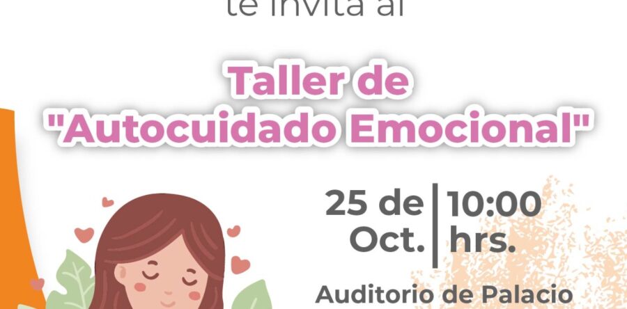 En el marco del Día Naranja, Sego realizará taller de autocuidado emocional