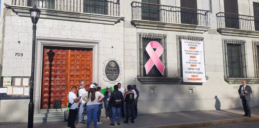 Inicia paro de labores de los trabajadores del Poder Judicial de la Federación