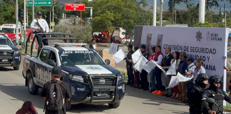 Arranca el Operativo de Seguridad Fieles Difuntos 2023 en Santa Cruz Xoxocotlán