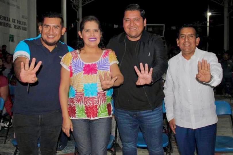 Laura Estrada y Nino Morales fortalecidos en Xoxocotlán