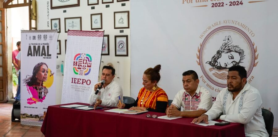 Anuncian la travesía de la pequeña AMAL en Oaxaca