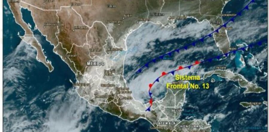 Alerta Protección Civil ante reactivación del frente frío número 13