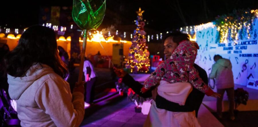 Celebran tradicional posada en las casas hogar del Sistema DIF Oaxaca