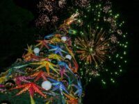 Con encendido de árbol de navidad comienzan las fiestas decembrinas en Oaxaca