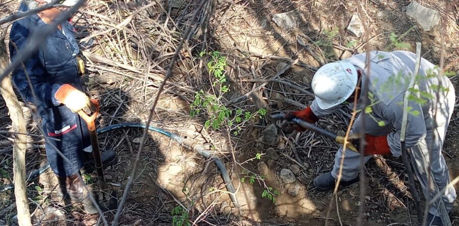 En una acción conjunta, SSPC localiza toma clandestina de hidrocarburos en Salina Cruz