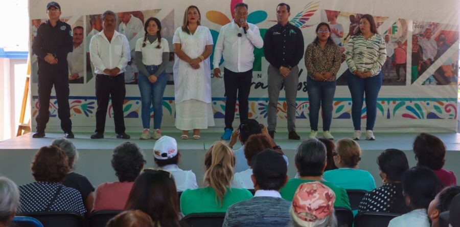 Entrega Chente Castellanos, por cuarta ocasión, beneficios alimentarios a más de 150 adultos mayores y personas con discapacidad