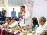 De la mano, gobierno y pueblo trabajan para el desarrollo de Santa María Jaltianguis